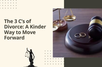 The 3 c’s of divorce a kinder way to move forward