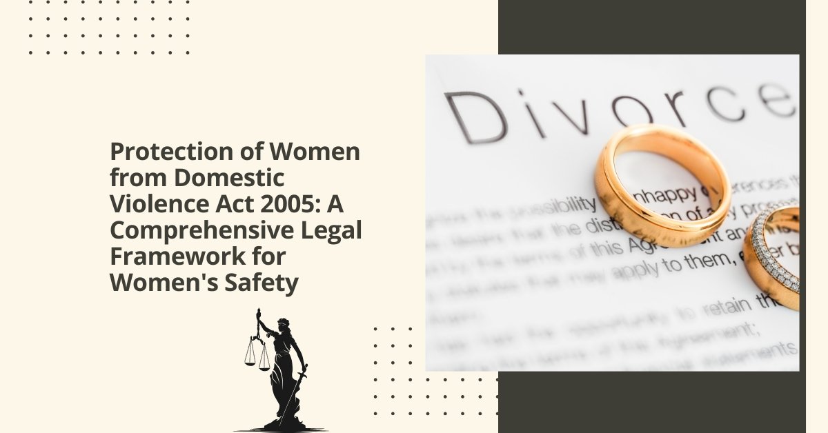 Protection of women from domestic violence act 2005