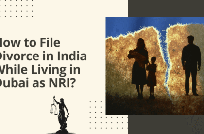 How to file divorce in india while living in dubai as nri