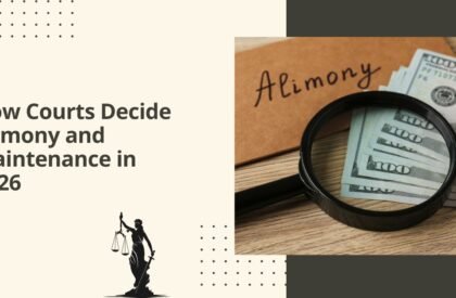 How courts decide alimony and maintenance in 2026