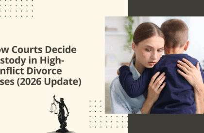 How courts decide custody in high-conflict divorce cases (2026 update)