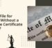 How to File for Divorce Without a Marriage Certificate in India?