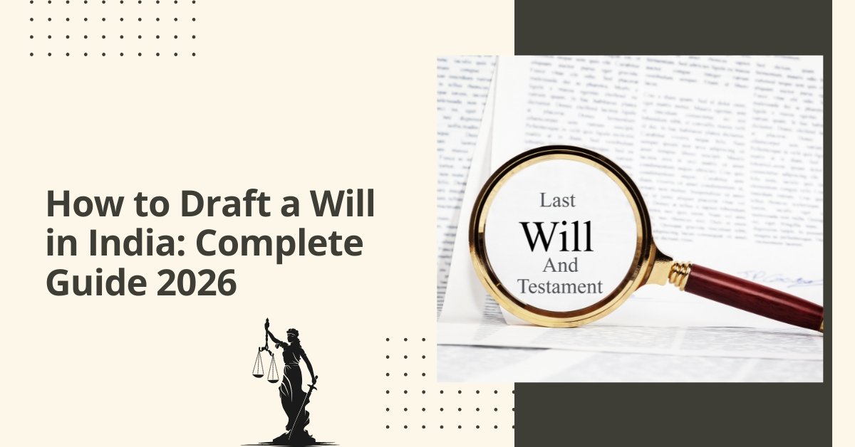 How to draft a will in india complete guide 2026
