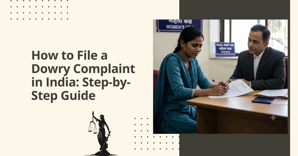 How to file a dowry complaint in india step-by-step guide
