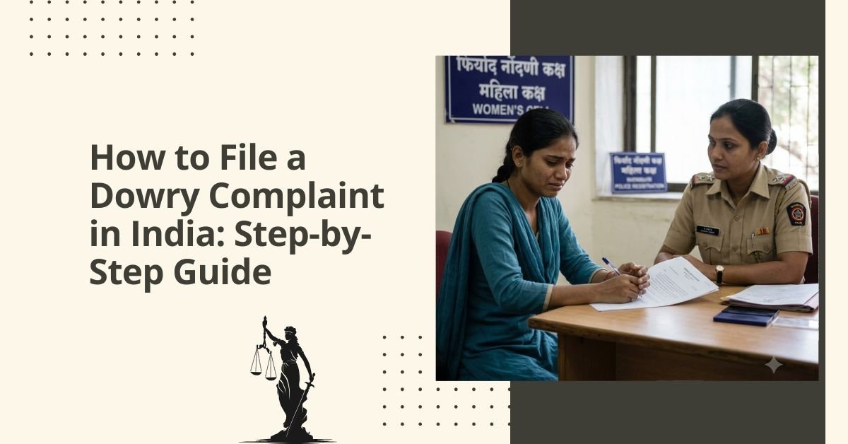How to file a dowry complaint in india step-by-step guide
