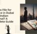 How to File for Divorce in Dubai as an Indian National? A Complete Guide